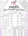 Math for kindergarten: Unicorn Math Activity Book For Kindergarten and First Grade Many Counting Skills Practice Missions Tracing Addition Cut out and Past Odd or Even Number Order