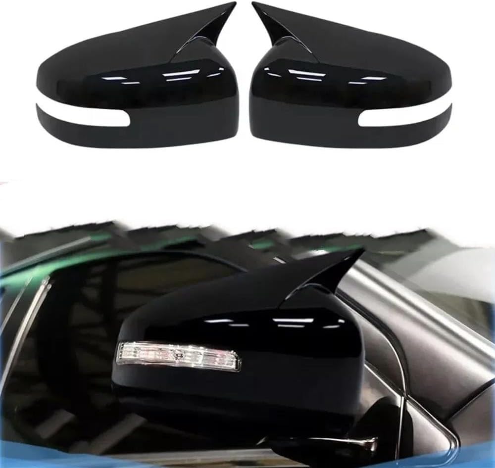 Rear View Mirror Shell Housing for Mitsubishi for Space 2018-2024 Exterior Door Rear View Case Trim Wing Mirror Caps (Carbon Fiber B)