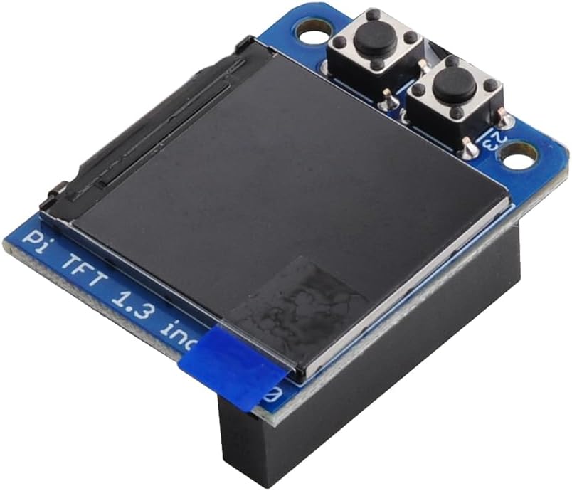 Mini PiTFT 1.3" LCD Display 240x240 TFT Add-on for Raspberry Pi 3.3V SPI ST7789 3.3V SPI ST7789 Full Color