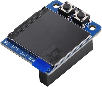 Mini PiTFT 1.3" LCD Display 240x240 TFT Add-on for Raspberry Pi 3.3V SPI ST7789 3.3V SPI ST7789 Full Color