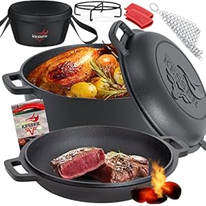 KESSER ZDG-AW3735 Dutch Oven Set 2in1