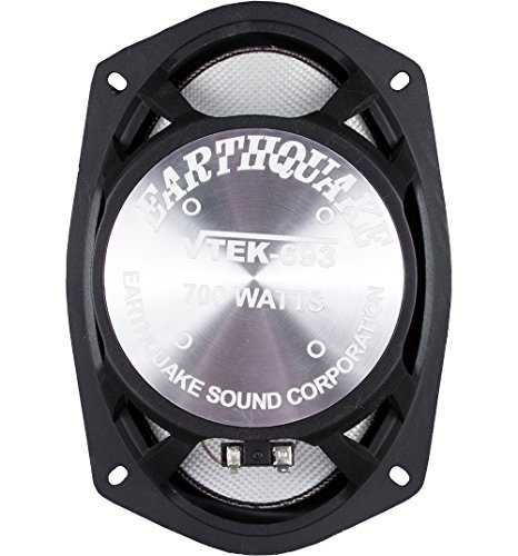 Earthquake Sound Vtek-693 700W 6X9-Inch 3-Way Coaxial Speakers With Pistonmax Technology (Pair) #TOP4