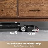 DREAME H12 Pro FlexReach wet and dry vacuum cleaner, 180° flat range, dry in 5 minutes, suction power of 18 kPa, 90 °C hot water, two-edge cleaning, cleaning time of 50 minutes - 3