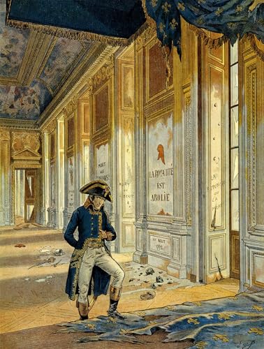 Póster de la Revolución Francesa ZHAOSHAN Lámina Vintage Clásica Decoración Pared 60x90
