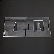 2pcs Guitar Dovetail Tenon Mold, Transparent Acrylic Template, Guitar Making Molds