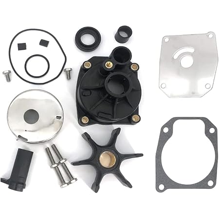 Kit Reconstruction Pompe à Eau Pour Moteurs Hors-Bord Johnson/Evinrude 60-75HP 3 Cylindres - Compatible OMC Sierra 18-3389