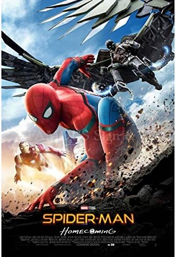 Amazon 映画ポスター スパイダーマン ホームカミング グッズ アメコミ インテリア フレームなし 両面 初版 アートフレーム ポスター オンライン通販