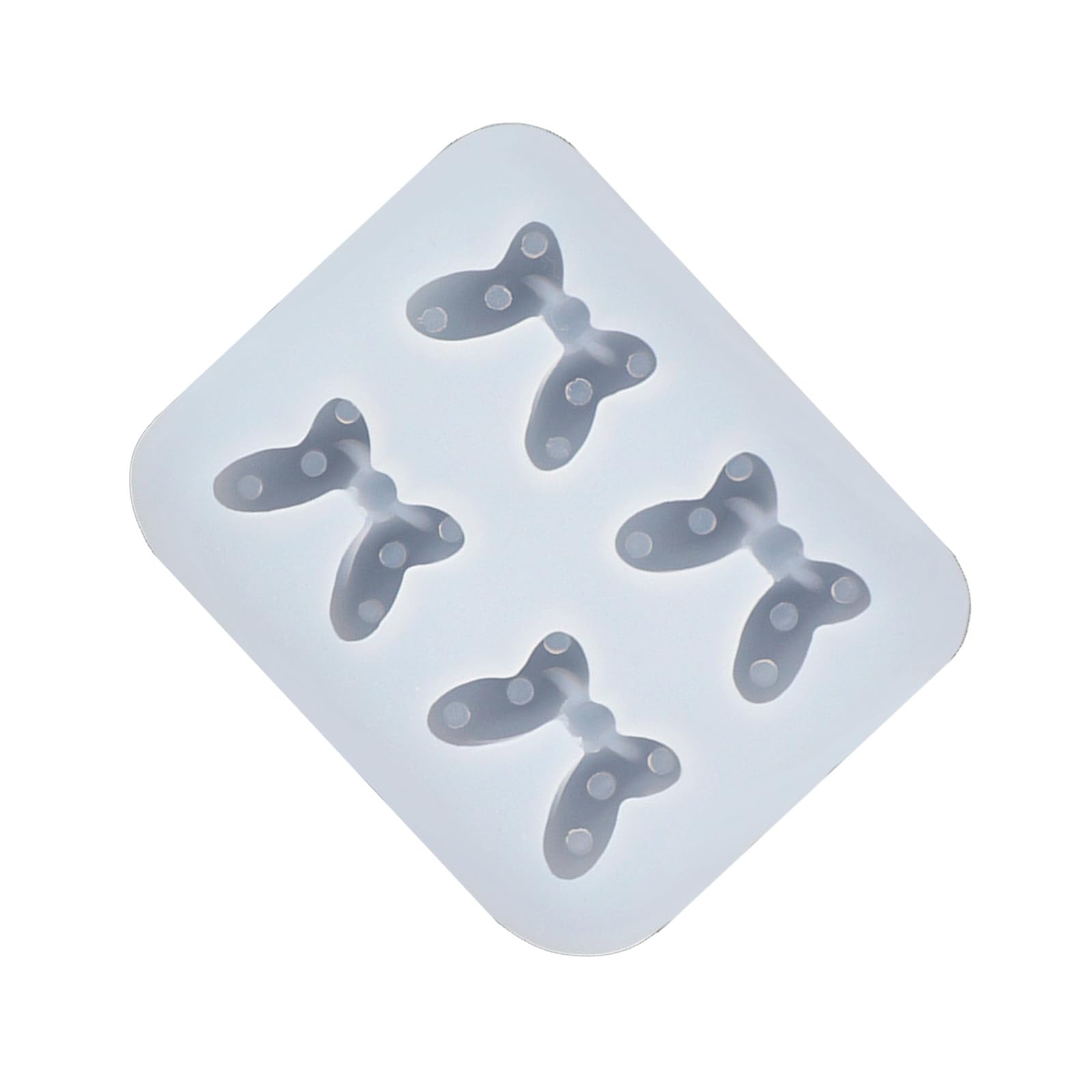 Tsophreniq Bowknot Molds Epoxy Resin Molds Silicone Cake Chocolate Baking for Fondant Decoration Chocolate Bows Fondant Silicone