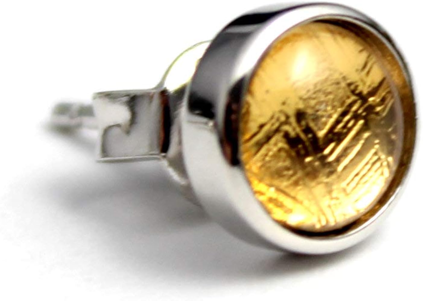 Amazon | ギベオン 隕石 ピアス 水晶 ラウンド レディース メンズ