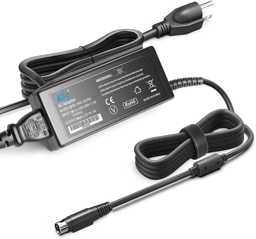 Amazon.com: KFD 4-Pin 12V 5A AC DC Adapter Charger for Hikvision