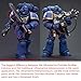 JoyToy Warhammer 40K Genuine License 1:18 Action Figure, Space Marines Ultramarines Outriders Brother Catonus, 4.96 inch Collectible Action Figures Sets