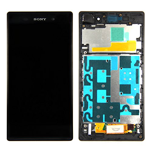 Skiliwah LCD Touch Screen Digitizer Assembly with Frame for Sony Xperia Z1 L39H C6902 C6903 C6906