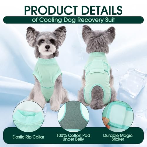 Image of Kuoser Dog Surgery Suit Female Spay, Dog Recovery Suit Male Neuter