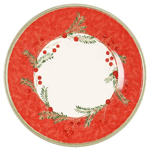 Wreath Lenox Holiday Gatherings Holiday 9 -Inch Accent Salad Plate