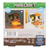 Paladone Minecraft Cat GloBuddies Light, lampa typu tap-to-on, 15 cm, z podświetlaną rybą, zasilana baterią AA, oficjalna licencja
