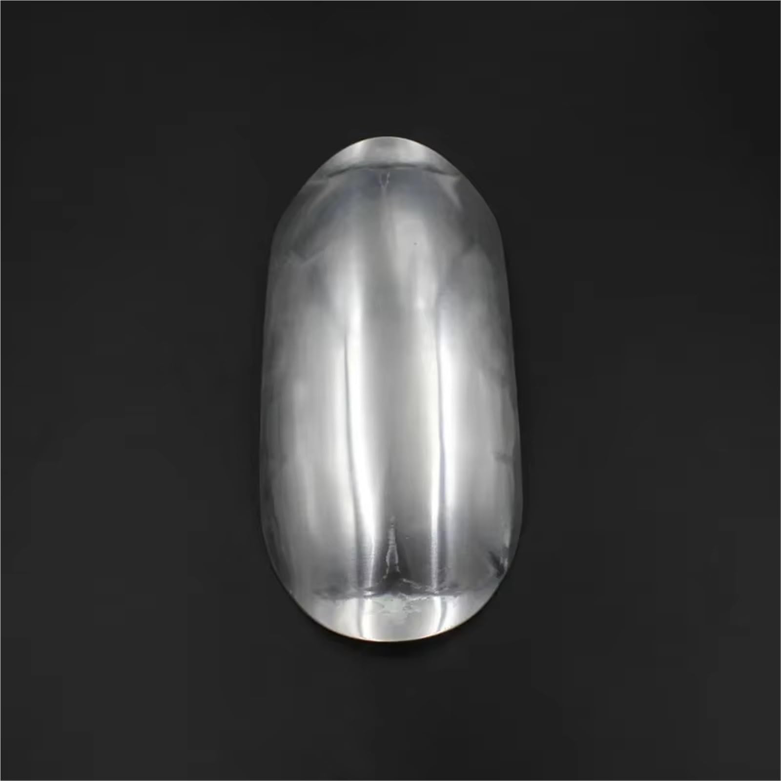 Parafango Moto Allungato Per Cruiser Per Chopper Universale Argento Moto Parafango Corto Non Verniciato Anteriore Scooter