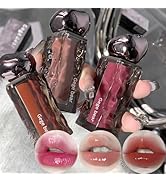 SetDe3CouleursDeBrillantàLèvresShineGlossyPlumping,MaquillagePourLesLèvresHydratée...