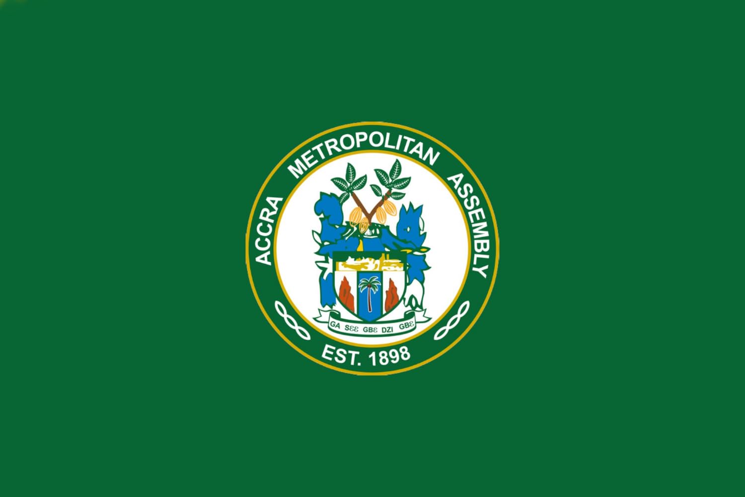 Drapeau large Accra pour exprimer votre fierté et vos racines de la capitale du Ghana