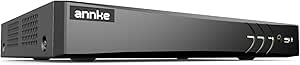 ANNKE 4K 8 Channel H.265+ DVR Recorder with AI Human/Vehicle Detection, Hybrid 5-in-1 Video Recorder for Security Camera System, Supports 8CH Analog and 4CH IP Cameras (No Hard Drive)