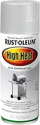 Tinta Spray Alta Temperatura Rust Oleum Prata Fosco 340g