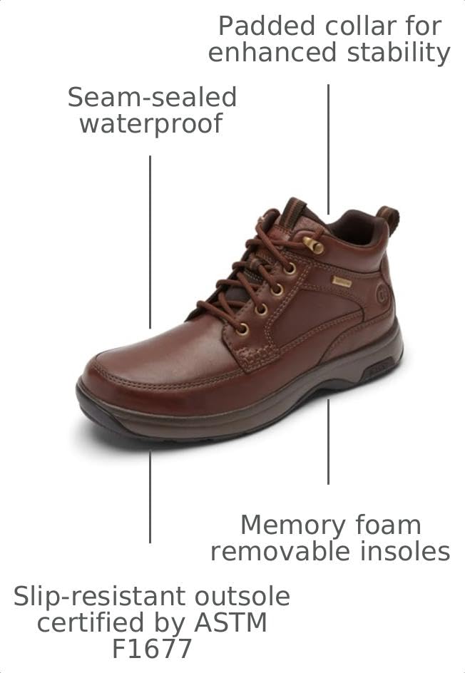 Image of Dunham mens 8000 Waterpoof Mid Boot