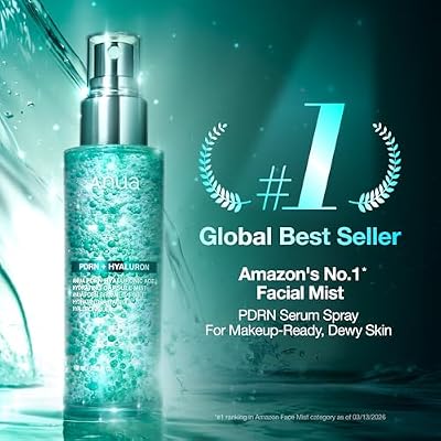 ANUA PDRN Collagen Glow Facial Serum Spray, Hydrating Face Mist, Hyaluronic Acid, dewy glass finish, All Skin Types, Instant Plumping Hydration, Firming Care, Korean Skincare, 3.38 fl oz
