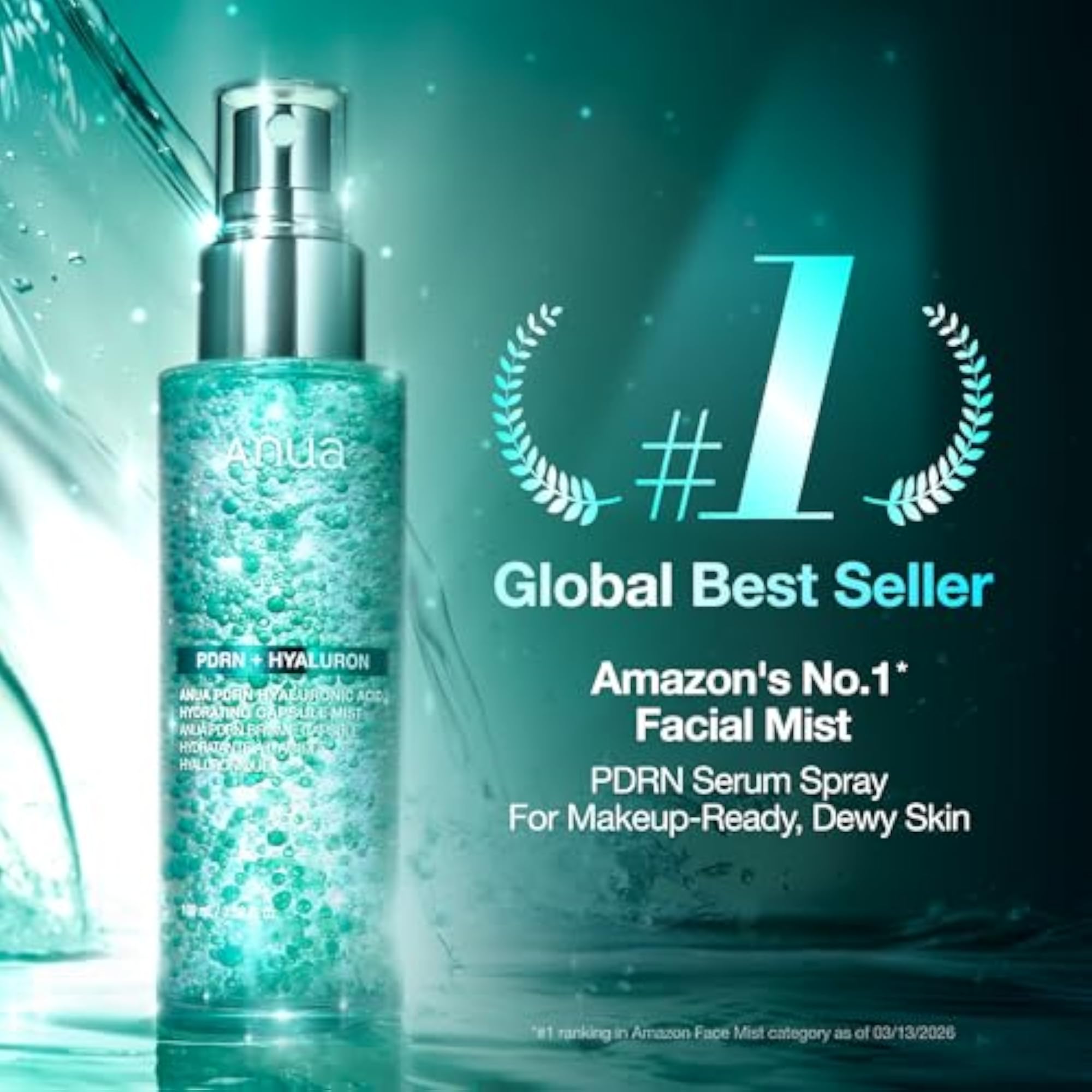 PDRN Collagen Glow Facial Serum Spray