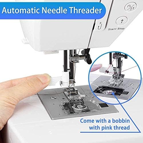 Close-up of Automatic Needle Threader on Uten 2685A