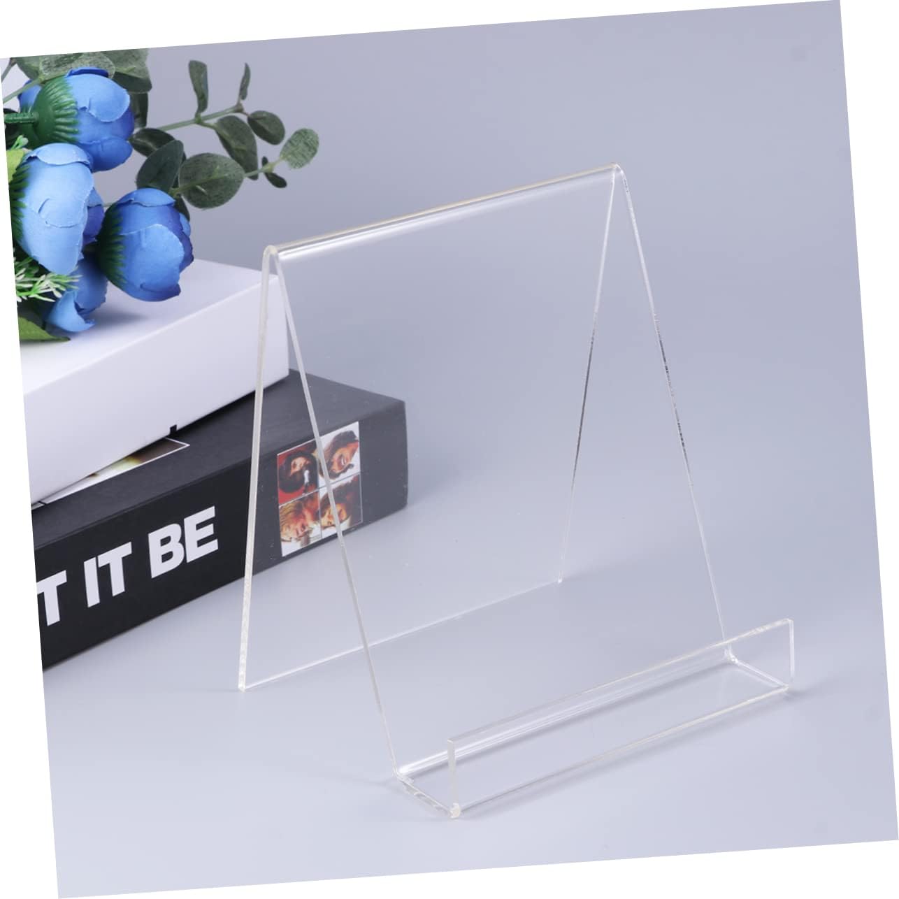 SOLUSTRE Acrylic Jewelry Display Stand Organizer for Phone Wallet Tablet Multi-Functional Holder for Home Decor Countertop Desk Use image 3