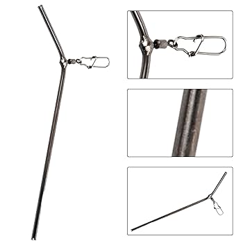 Set 6 Manicotti Anti-Groviglio Per Pesca - 150mm, Con Giraviti - Foto 7