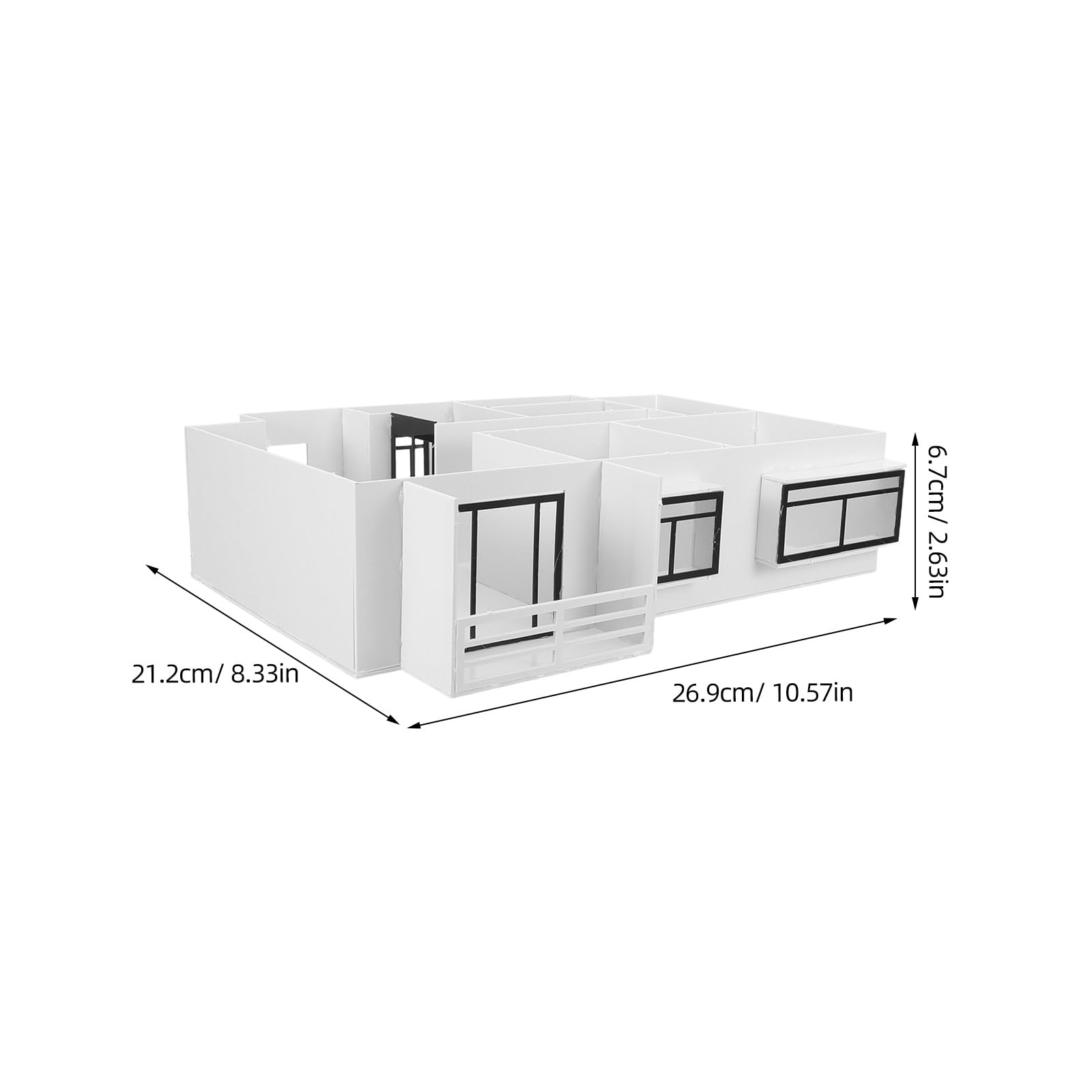 Amazon | ULTECHNOVO 1/50スケール住宅模型キット 建築スケールモデル