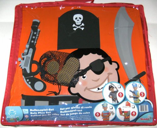 Jeu de rôle Pirate Simba pour stimuler la créativité et éloigner les enfants des écrans