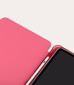 Custodia Per Tablet Pagna Go, Fino A 10 Pollici, In Neoprene Rosa Scuro, 27x20 Cm, Con Tasca Esterna Con Cerniera, Protettiva Antiurto - 4
