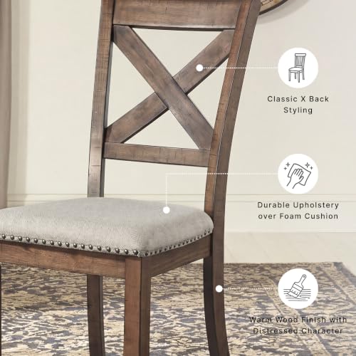 Image of Signature Design by Ashley Moriville Upholstered Dining Chairs Set of 2
