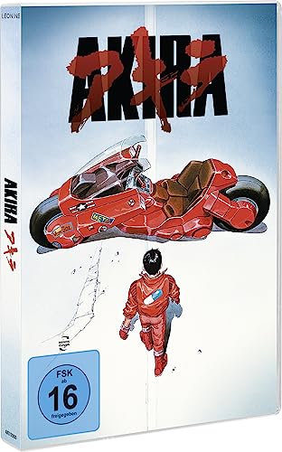 Akira largometraje de animación japonesa cyberpunk y cine clásico de culto en formato físico 3