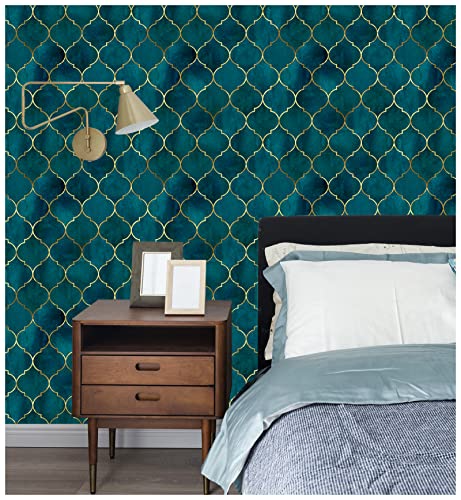 Floralplus Peel And Stick Wallpaper Modern Removable Wallpaper For Bedroom Stick On Wallpaper Renter Friendly Wallpaper For Accent Wall Home Decor Cabinet Countertop 17.7In X 118In #TOP3