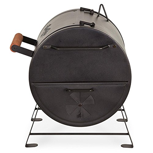 Char-Griller E22424 Table Top Charcoal Grill And Side Fire Box, Black #TOP3