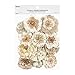 Darice 30062021 Floral Embellishment Value Pack: Natural, 36 Pack