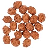 Hemobllo 20 Stück Künstliche Walnuss Modell Deko aus Bruchsicherem Material Naturgetreu...