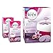 Veet Spawax Chauffe Cire Electrique - Epilation Cire Chaude sans Bande - 1 Appareil et 3 boîtes de 6 recharges Figue Sucrée