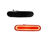 BFCTBUJL 33601S5TA01 2pcs Amber/White/Red LED Side Marker Compatible With Civic Si EP3 3 Door 2002-2005 Plug and Play 12V(2pcs Red)