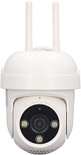 Câmera de Segurança, Câmera Dome IP66 Intercomunicador de Voz de 2 Vias Visão Noturna Infravermelha 1080P HD 110-240V Plugue Dos EUA para Ambientes Externos