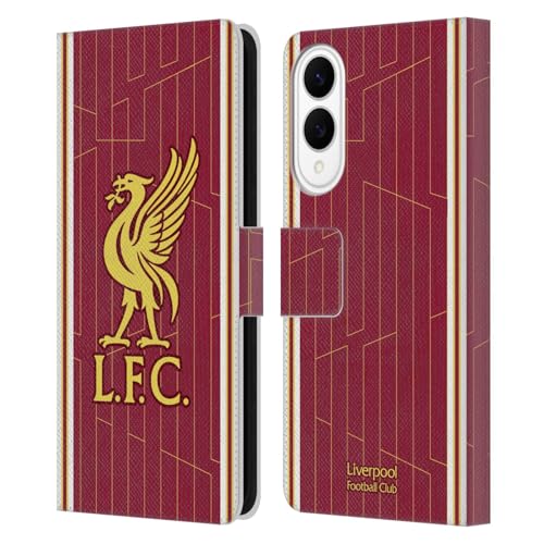 Liverpool Football Club Étui Portefeuille Samsung S25 Edge pour Jour de Match et Quotidien