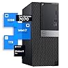 Dell Optiplex 7070 – Computadora de escritorio en torre | Intel i7-9700 (3.4) | 32 GB DDR4 RAM | 1TB SSD estado sólido | Windows 11 Pro | Adaptador interno Wi-Fi 6 PCIe (renovado)