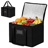 Alaoo Bolsa Nevera, 20 L Plegable Bolsa Enfriadora, Bolsa Térmica Grande