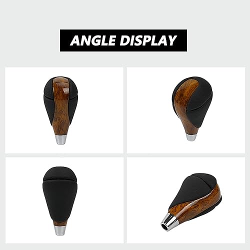 Miniatura 7 de muge racing Pomo de palanca de cambios de cuero de resina para la mayoría de Lexus ES300 GS430 IS250 LX470 RX450h Toyota Crown Corolla Camry Rav4