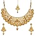 YouBella Jewellery Bollywood Ethnic Gold Plated Traditional Indian Necklace Set with Earrings for Women