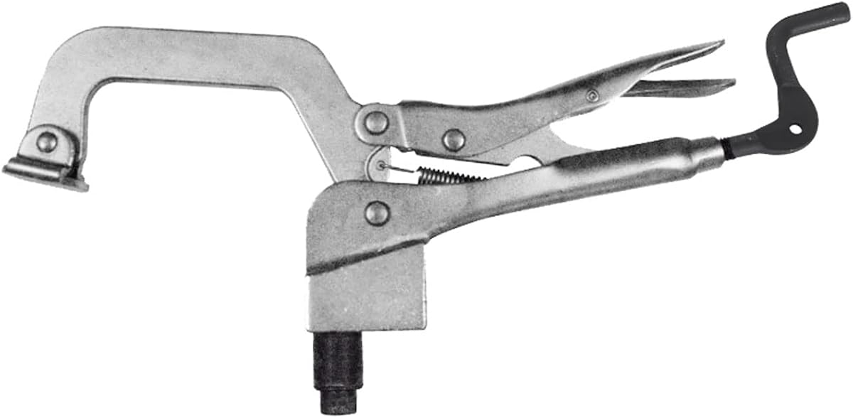 Inserta Pliers, ∅5/8" Insert, 3" Throat Depth, 4" Opening, Table Mounted Clamp, Rear Crank Handle, For BuildPro Welding Tables, PTT634K