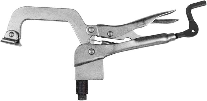 Inserta Pliers, ∅5/8" Insert, 3" Throat Depth, 4" Opening, Table Mounted Clamp, Rear Crank Handle, For BuildPro Welding Tables, PTT634K