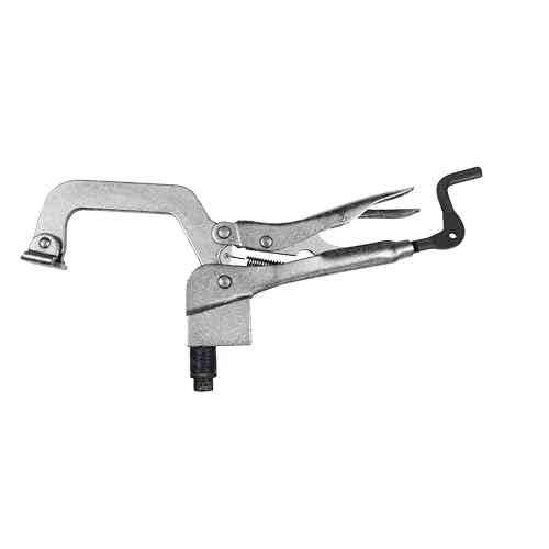 BuildPro Inserta Pliers, ∅5/8" Insert, 3" Throat Depth, 4" Opening, Table Mounted Clamp, Rear Crank Handle, For BuildPro Welding Tables, PTT634K